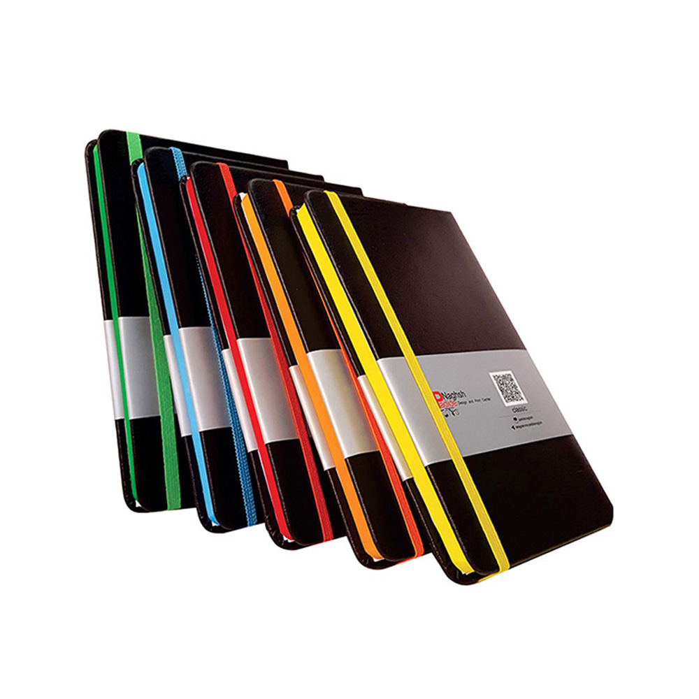 دفتر یادداشت اروپایی مدل مداد رنگی (بسته ۵ عددی)