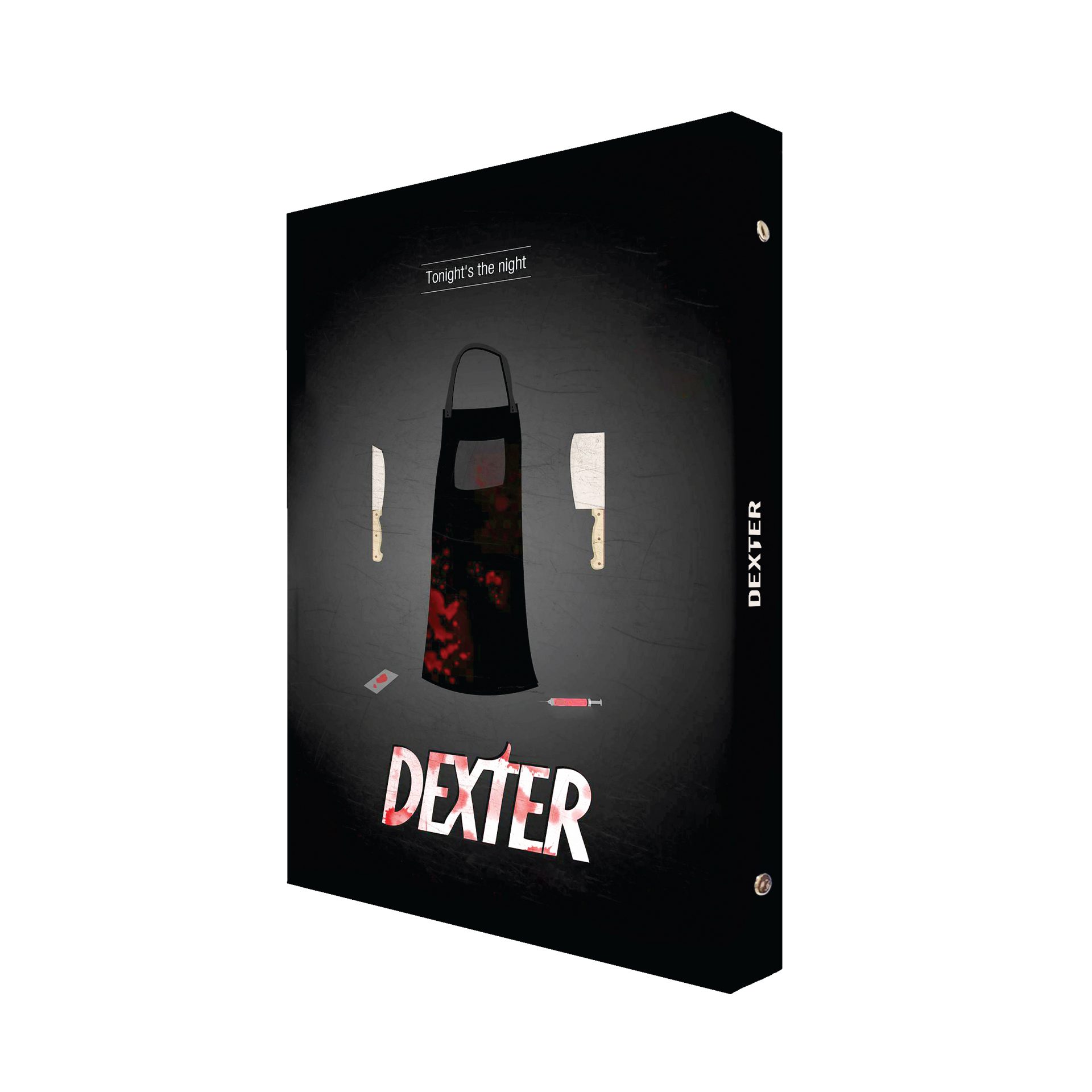 دفتر کلاسوری طرح کالکشن فیلم وسریال  مدل DEXTER (دکستر ) کد 03