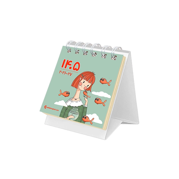 تقویم رومیزی 1405 مدل تاینی فانتزی کد 1428