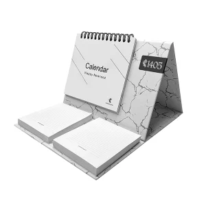 تقویم رومیزی 1405 مدل یادداشتدار مدرن کد 1465