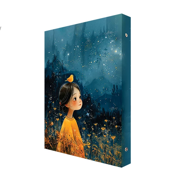 کلاسور 26 حلقه قفل فلزی طرح باران